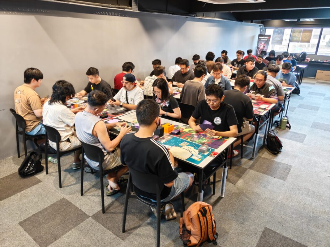 Full tournament hall at Atlas Gamers