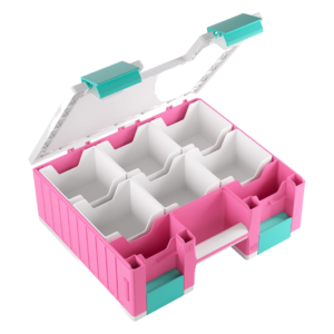 Gamegenic Game Castle – Pink/White/Teal