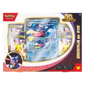 Pokémon TCG: 30th Celebration ex Box – Greninja ex