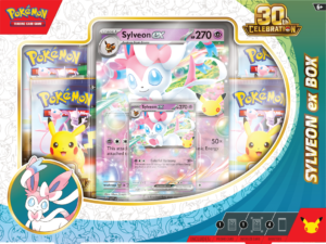 Pokémon TCG: 30th Celebration ex Box – Sylveon ex
