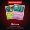 Ready-to-Play Deck: Dhelmise (60 Cards + Free Sleeves & Deck Box)