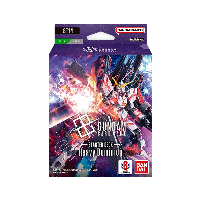 Gundam Card Game Starter Deck – Heavy Dominion [ST14]