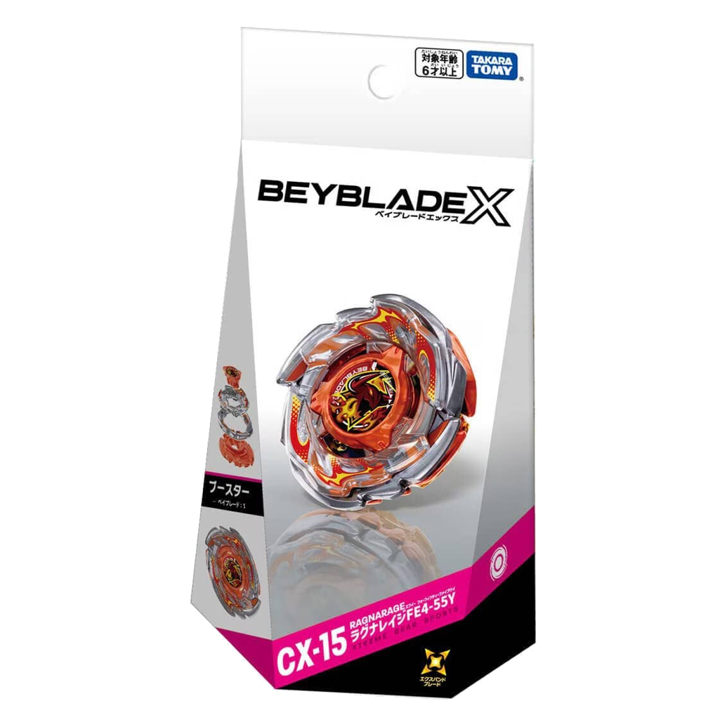 Beyblade X CX-15 Booster RagnaRage FE4-55Y