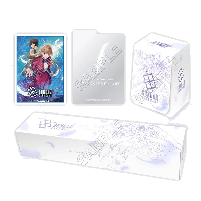 Gundam Card Game Premium Accessory Set – Mobile Suit Gundam Wing [PB01]