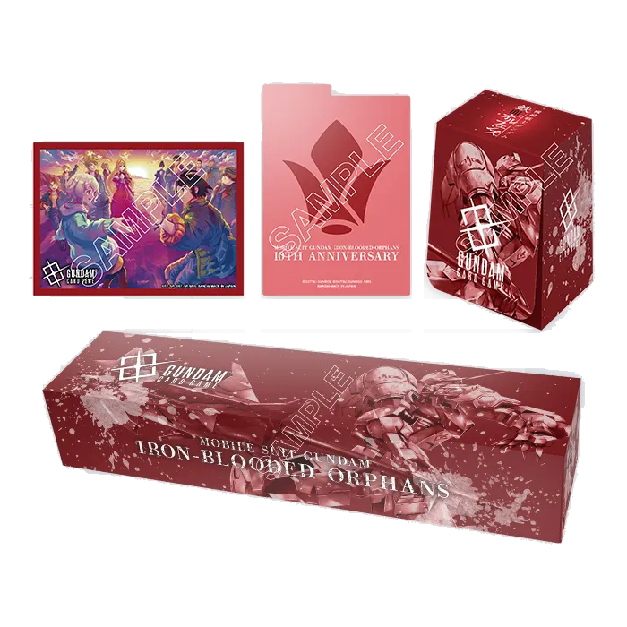 Gundam Card Game Premium Accessory Set – Mobile Suit Gundam IRON-BLOODED ORPHANS [PB02]